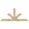 Ekena Millwork Richland Rough Sawn Timber Gable Bracket, Douglas Fir, 84"W x 38"H x 6"D x 6"F, 11/12 Pitch GBW084X38X0606RIC00RDF - alternate 1